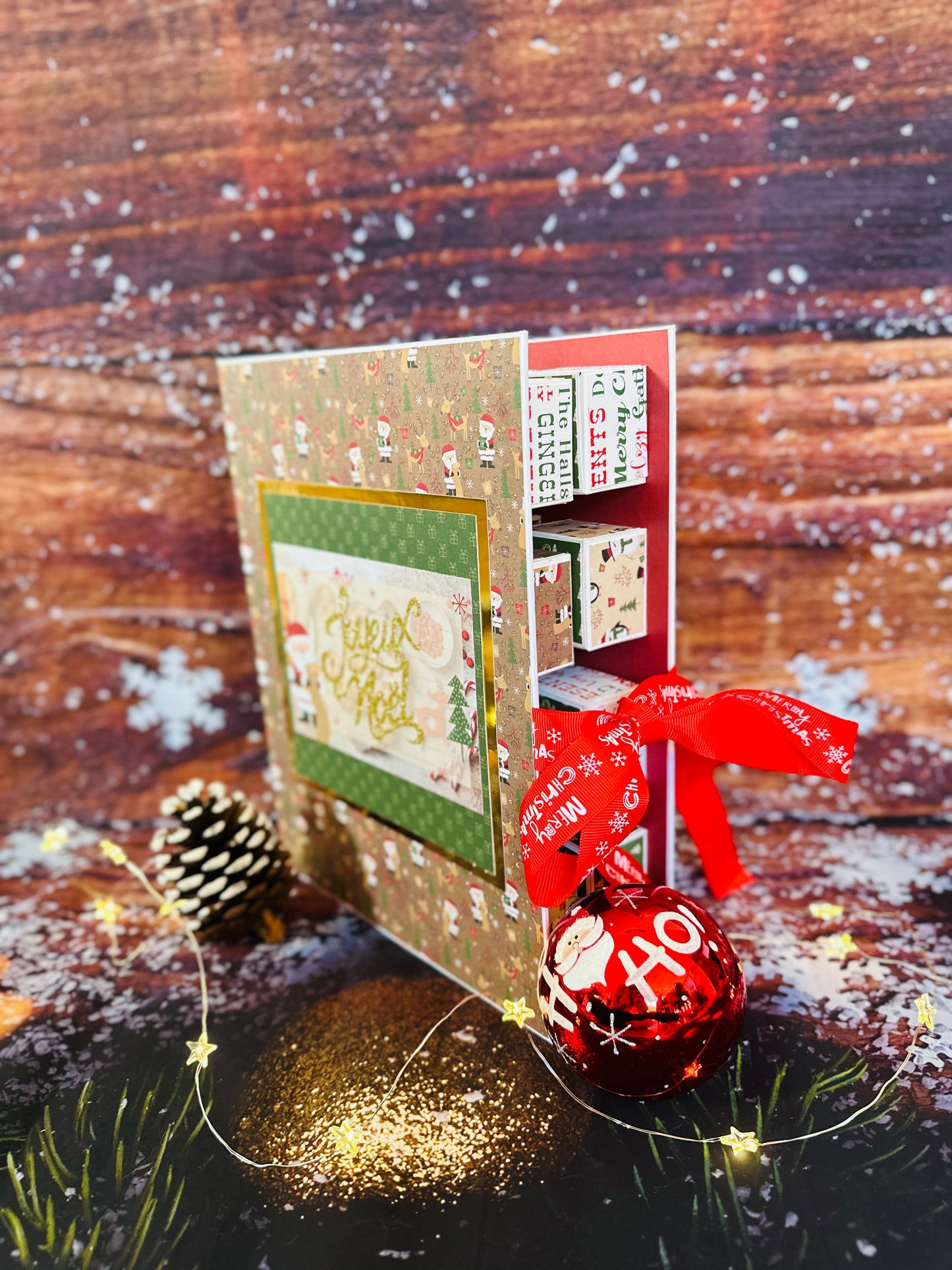 Calendrier de l'Avent livre "Joyeux Noël"