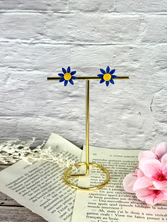 Boucle d'oreilles "Marguerite"