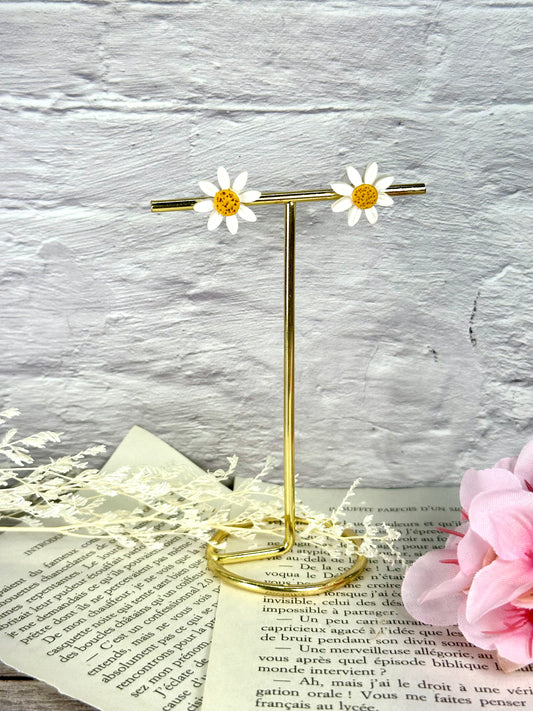 Boucle d'oreilles "Marguerite"