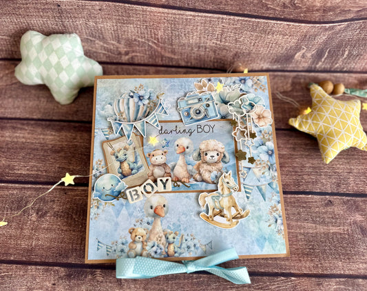 Livre photo pop-up " Boy and toy"